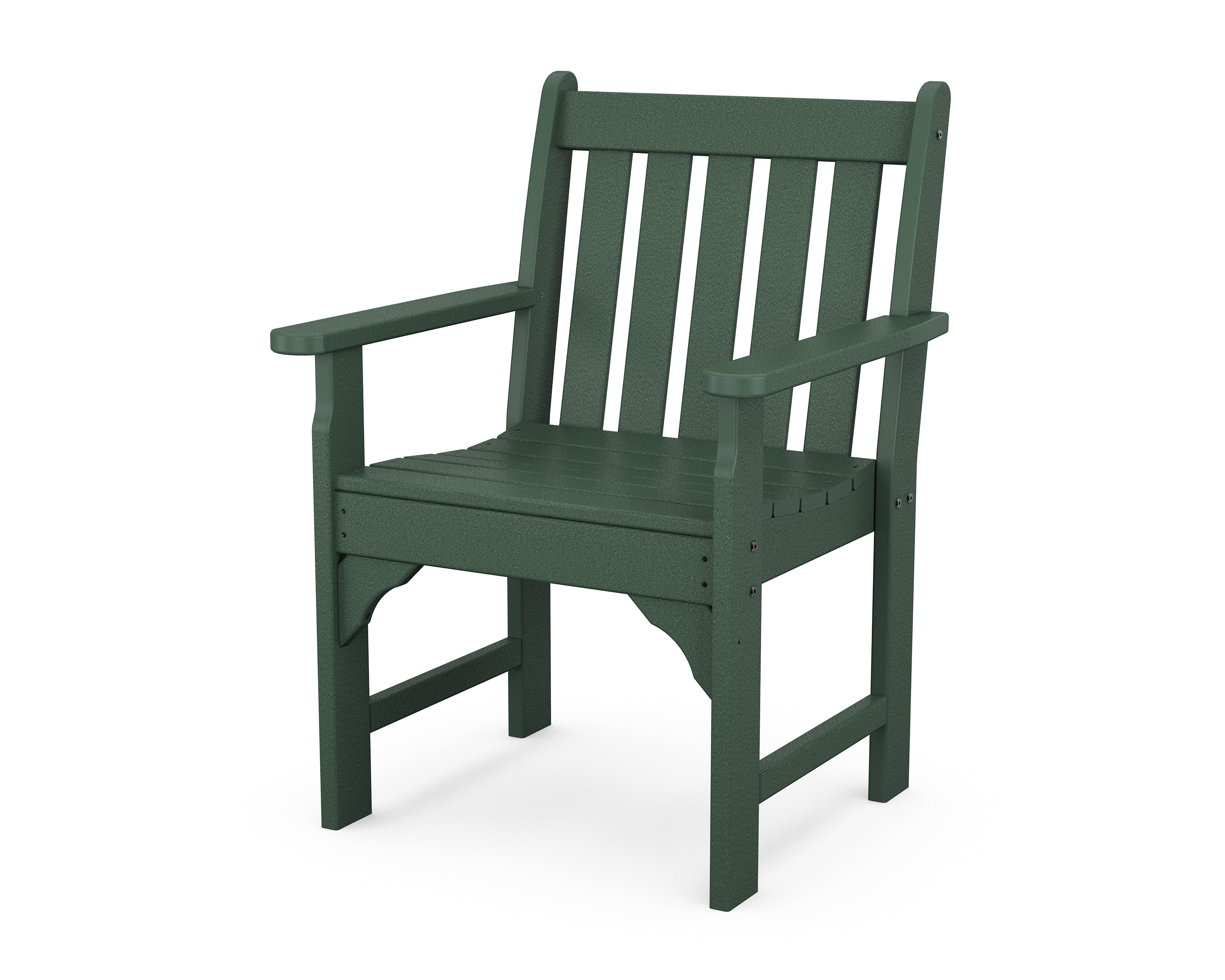 POLYWOOD Vineyard Garden Arm Chair - Durable Outdoor Patio Furniture for Backyard, Poolside, and Deck - Weather-Resistant Adirondack Style Seating