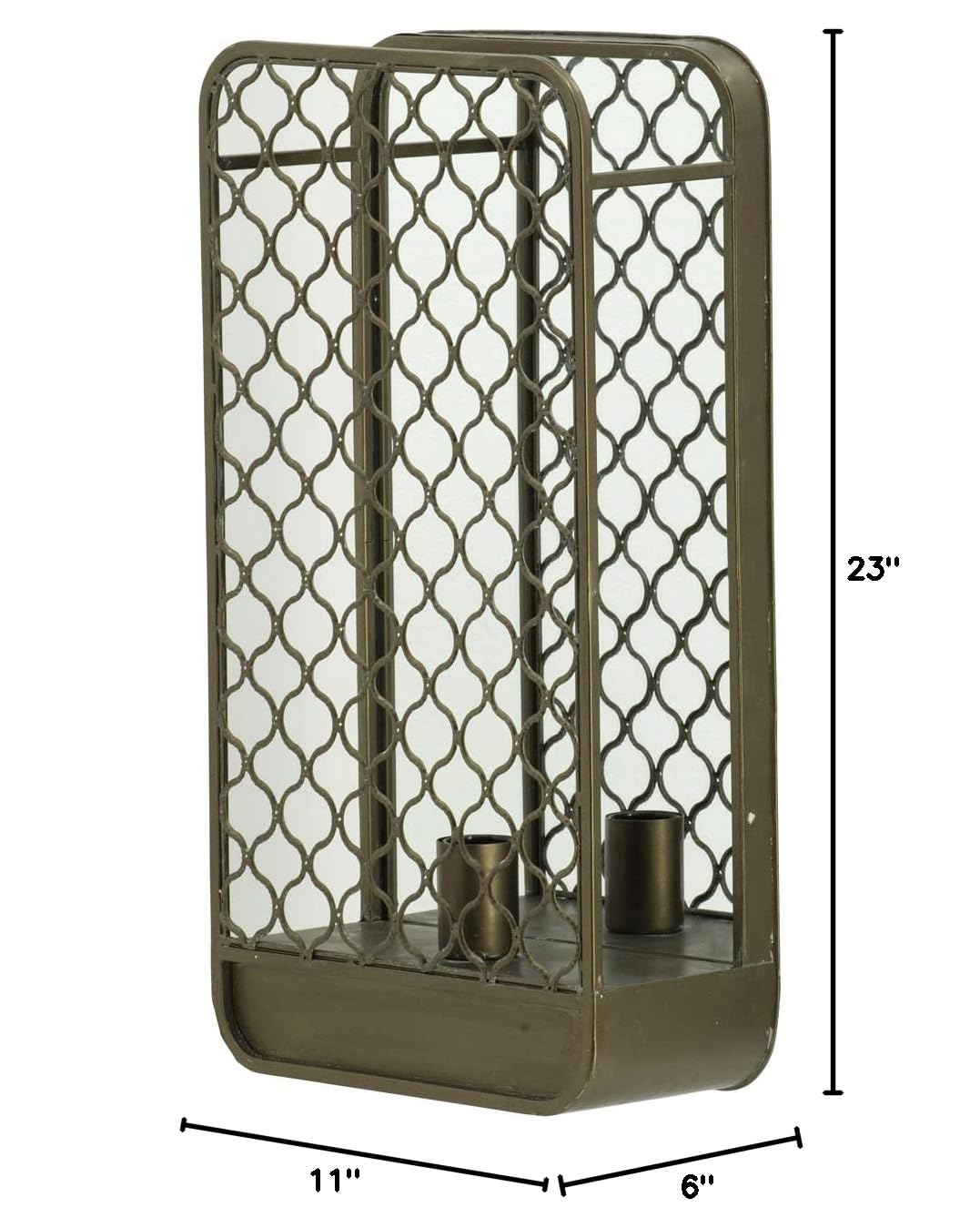 A & B Home Decorative Candle Holder - Elegant Tabletop Decor for Dining, Living Room, and Wedding Centerpieces