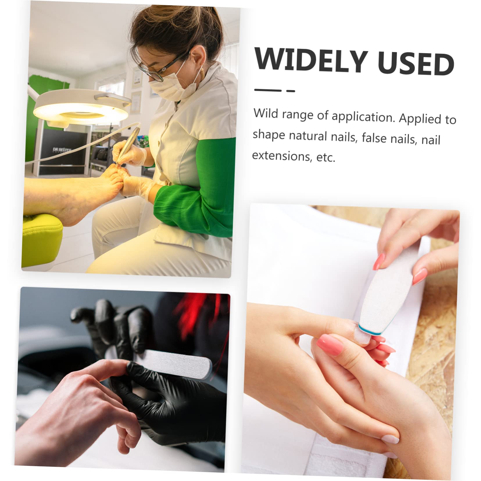 Minkissy 2 Pack Multifunctional Nail Beauty Pen - Nail Grinding, Polishing & Care Tool for Manicure & Pedicure | Perfect for Home Nail Salon, Professional Use & DIY Nail Art