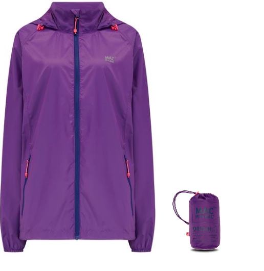 Mac In A Sac Unisex Packable Waterproof Jacket - Lightweight Raincoat for Hiking, Travel & Outdoor Activities | Foldable Windbreaker for Men & Women