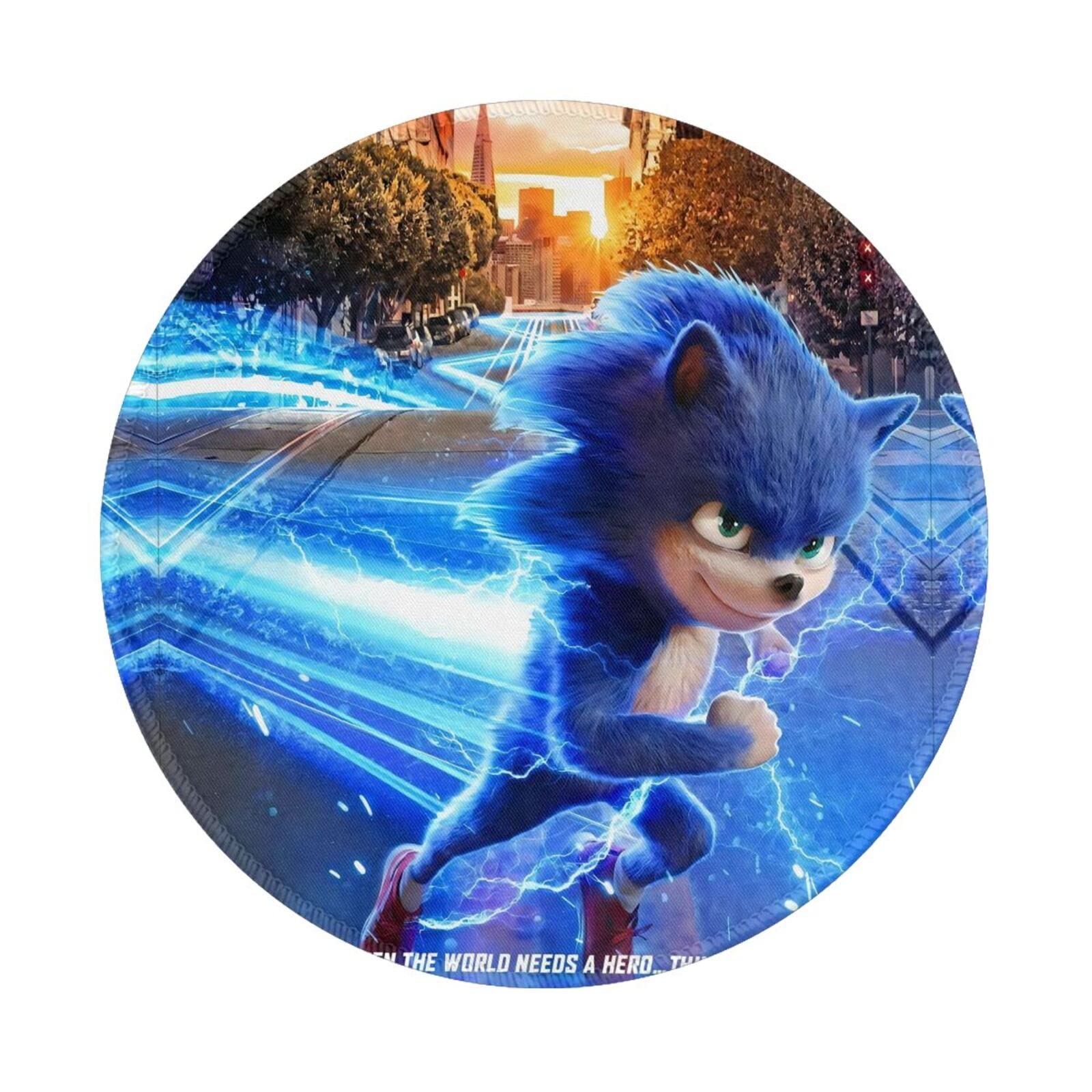 Anime Mouse Pad Set - 4 Pack Cute Round Non-Slip Rubber Base Mouse Mat for Girls & Boys - Perfect for Office, Home, Gaming & School Computer Desktops & Laptops - Kawaii Gaming Accessories for Anime Fans
