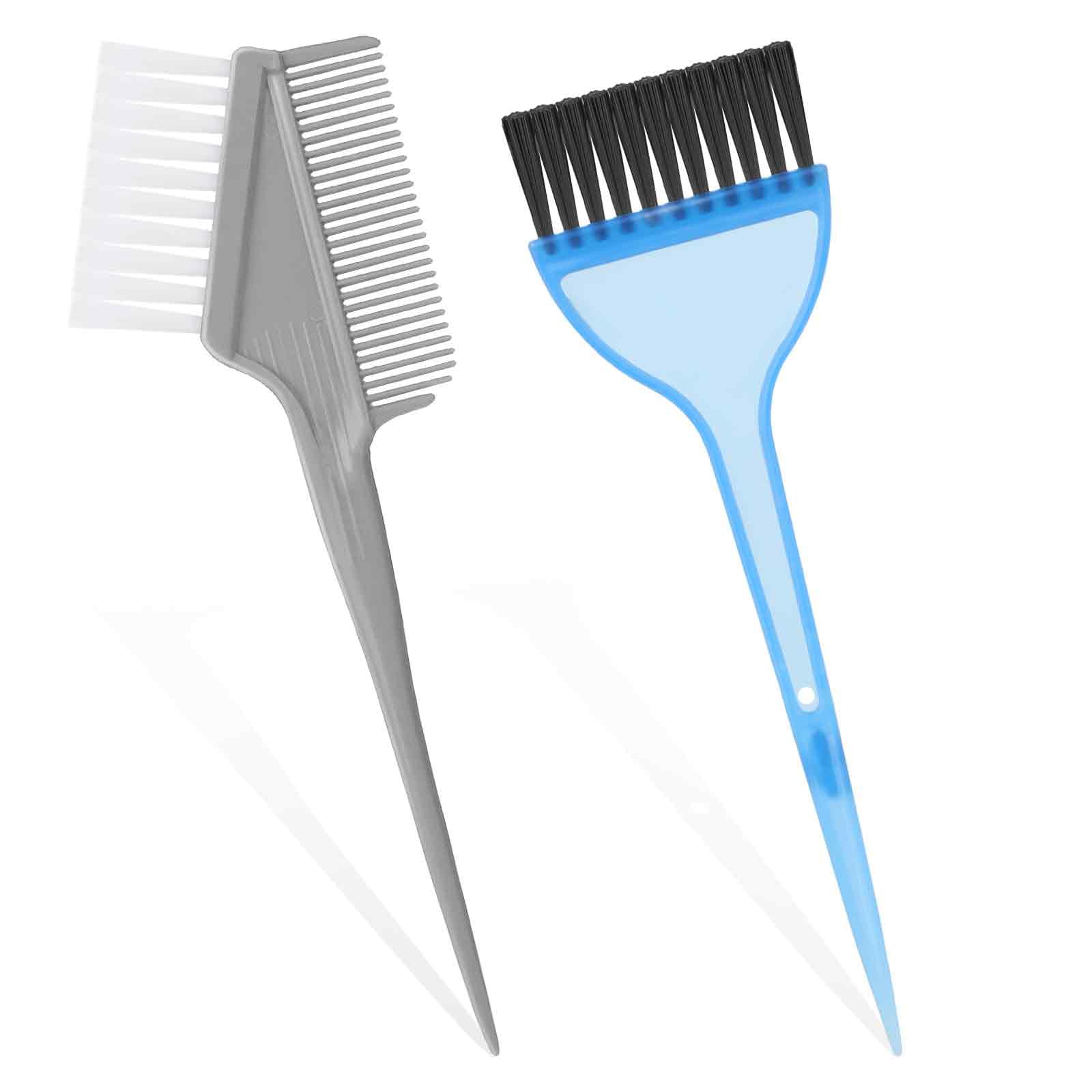 Professional Hair Color Brush & Dye Kit - 2 Pack Salon-Grade Hair Tinting Applicator with Comb for DIY Coloring at Home - Perfect for Women, Students & Professional Stylists - Great for Root Touch-Ups, Highlights & Full Hair Coloring