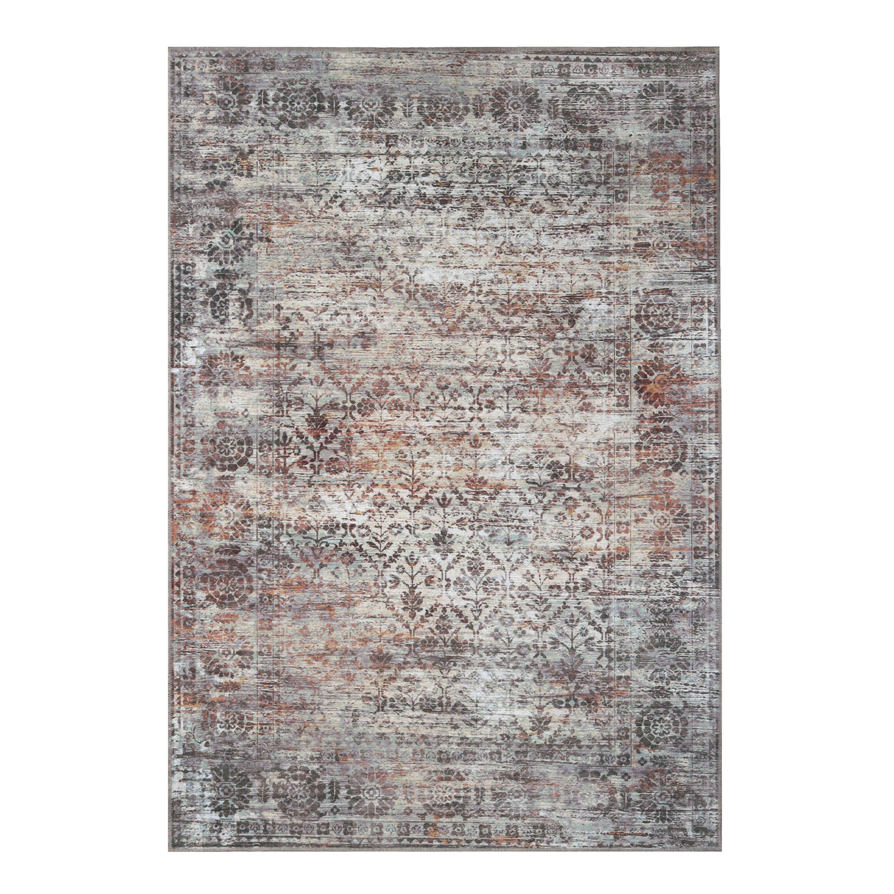 Macaw Lattice Non-Slip Washable Indoor Area Rug - Soft Comfort for Living Room, Bedroom, or Hallway Runner