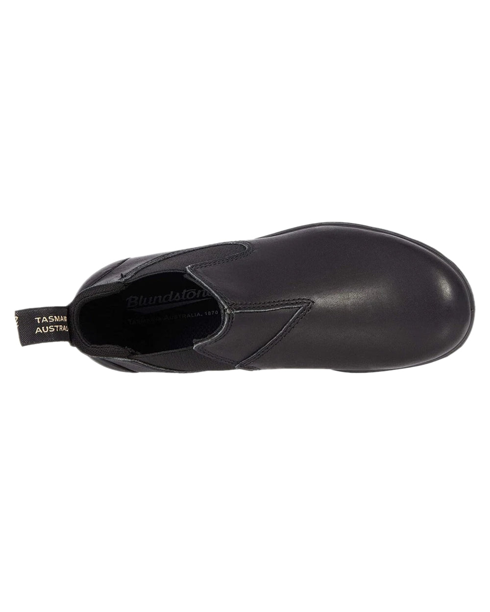 Blundstone 2039 Black Chelsea Boots for Men & Women - Waterproof Leather Ankle Boots with Elastic Side - Comfortable Slip-On Shoes for Outdoor, Work, and Casual Wear