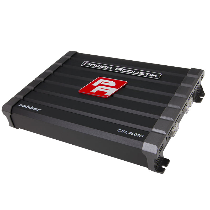 Power Acoustik CB1 4500D 4500W Peak (1500W RMS) Class D Monoblock Car Amplifier - 1 Ohm Stable, High Power Bass Boost for Subwoofers - Perfect for Car Audio Systems & Bass Enthusiasts