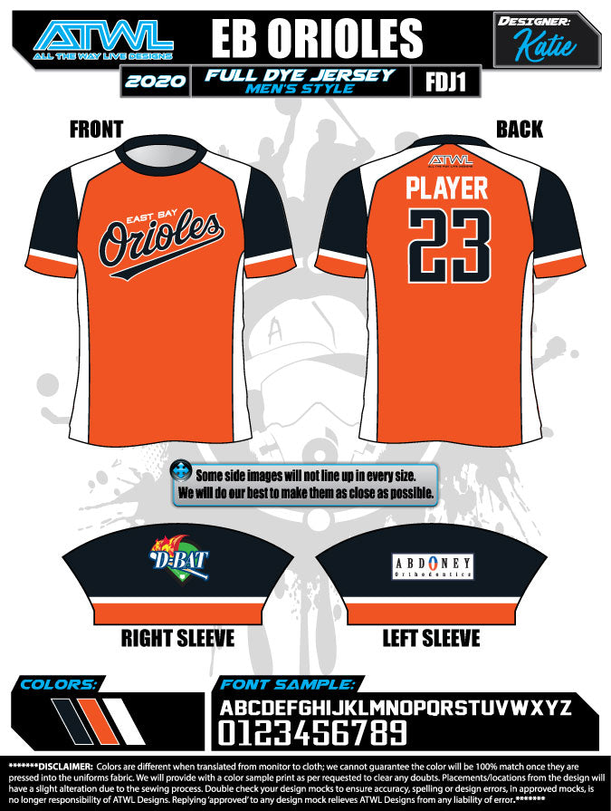 East Bay Spring 2020 Baseball Jerseys - Custom Team Uniforms for Youth & Adult Baseball Leagues - Perfect for Games, Practices & Tournaments