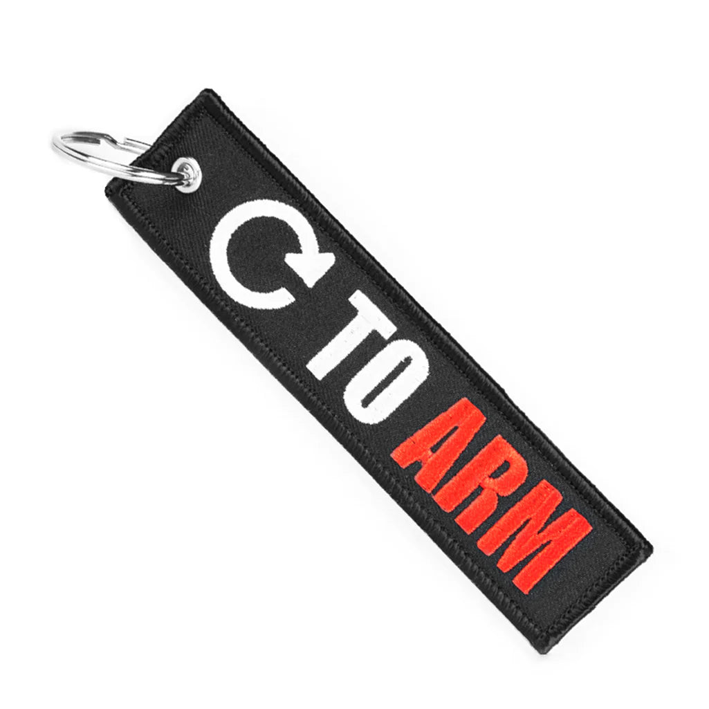 Motorcycle Keychain - Durable Turn to Arm Key Ring for Bikers | Perfect for Motorcycle Keys, Key Fobs & Accessories