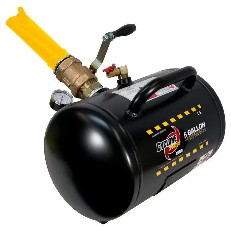 ESCO Cyclone 5 Gallon Bead Seater Steel Tank - Professional Tire Bead Seating Tool for ATV, Motorcycle & Tractor Tires - Perfect for Auto Shops & DIY Tire Repair