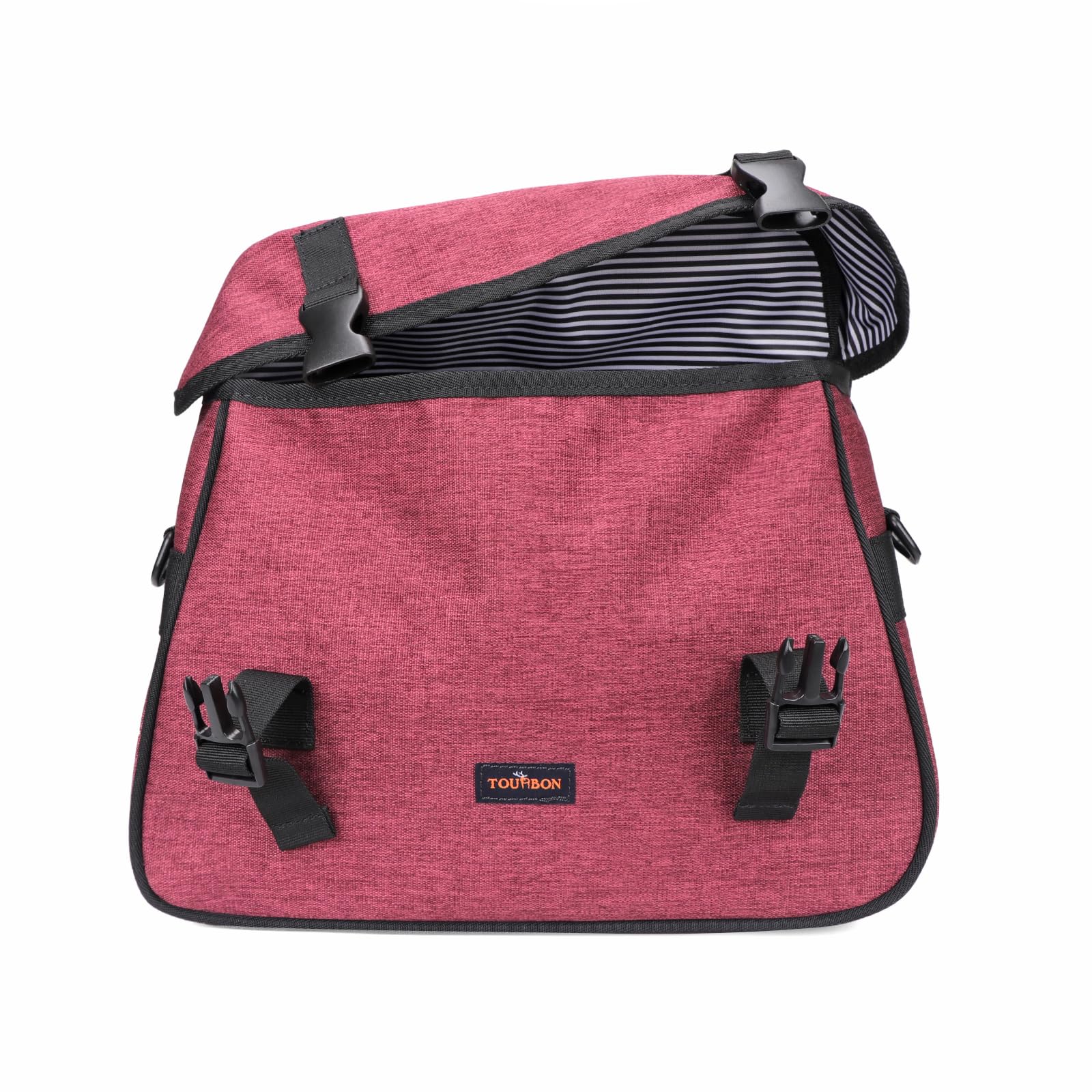 TOURBON Waterproof Bike Seat Bag - Bicycle Pannier with Adjustable Straps for Cycling, Commuting & Outdoor Adventures
