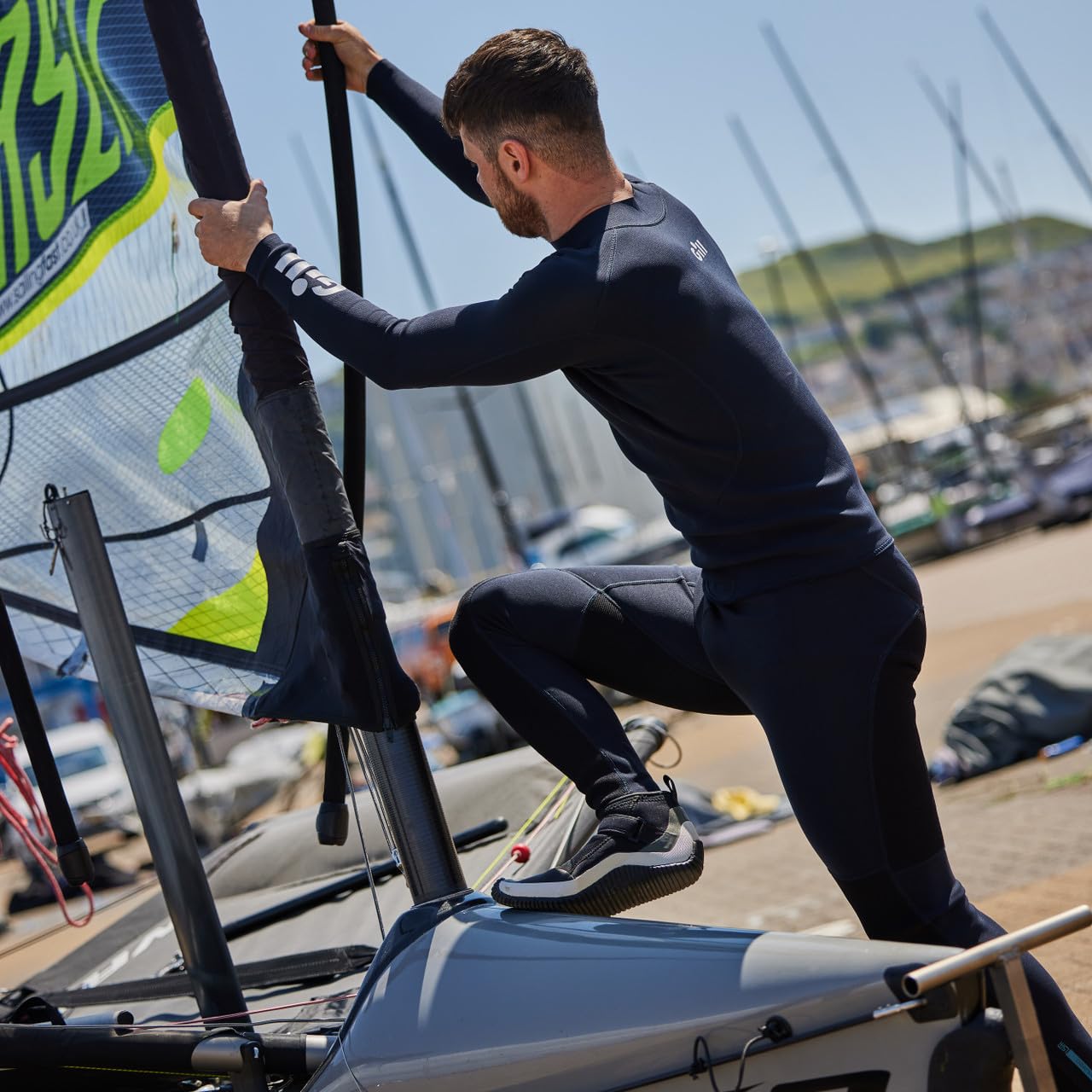 Gill Men's ZenLite 2.0 Pants - Lightweight Super Stretch Neoprene with 50+ UV Sun Protection - Perfect for Fishing, Hiking & Outdoor Activities