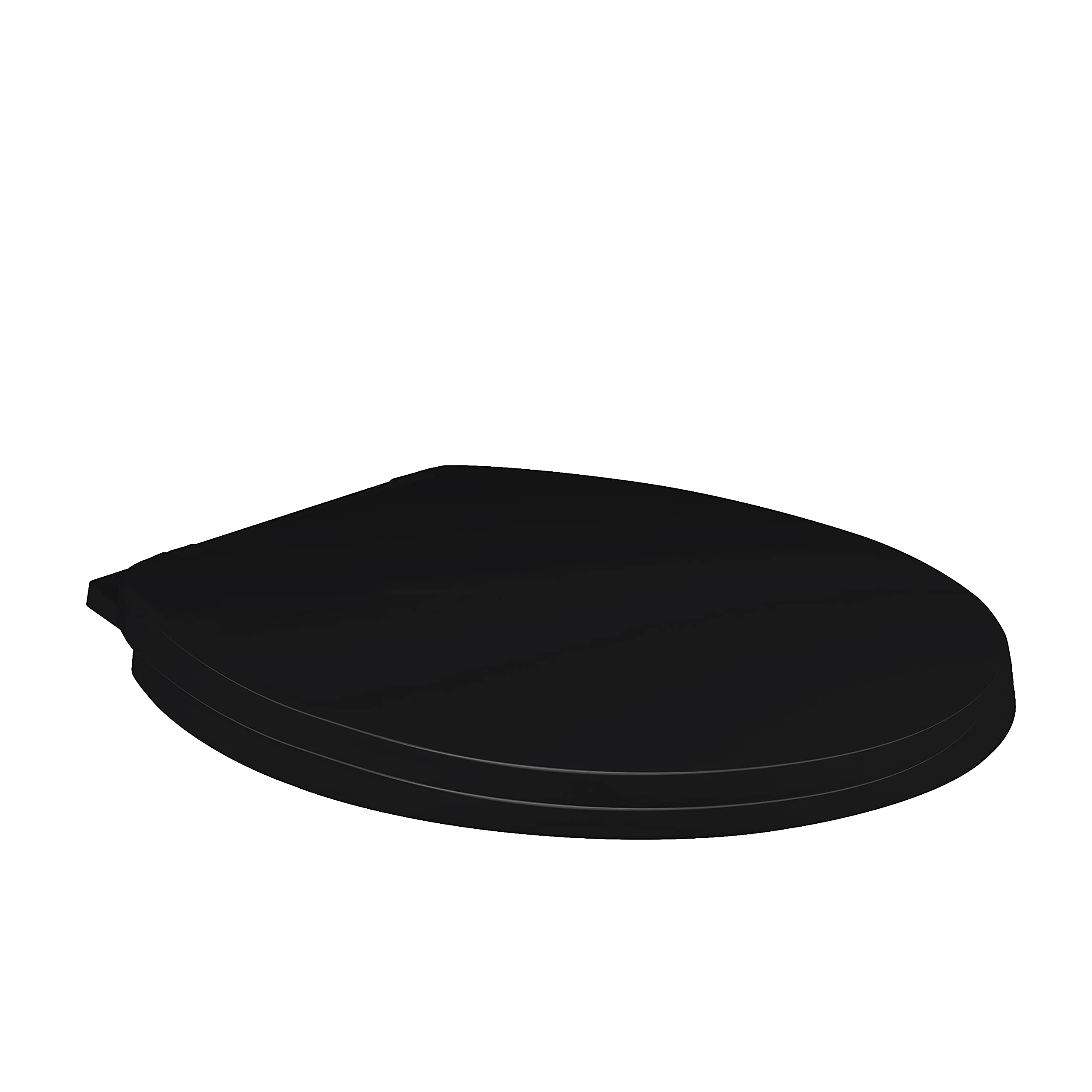 RAM ONLINE Sedile WC nero Soft Close - Modern and Comfortable Toilet Seat
