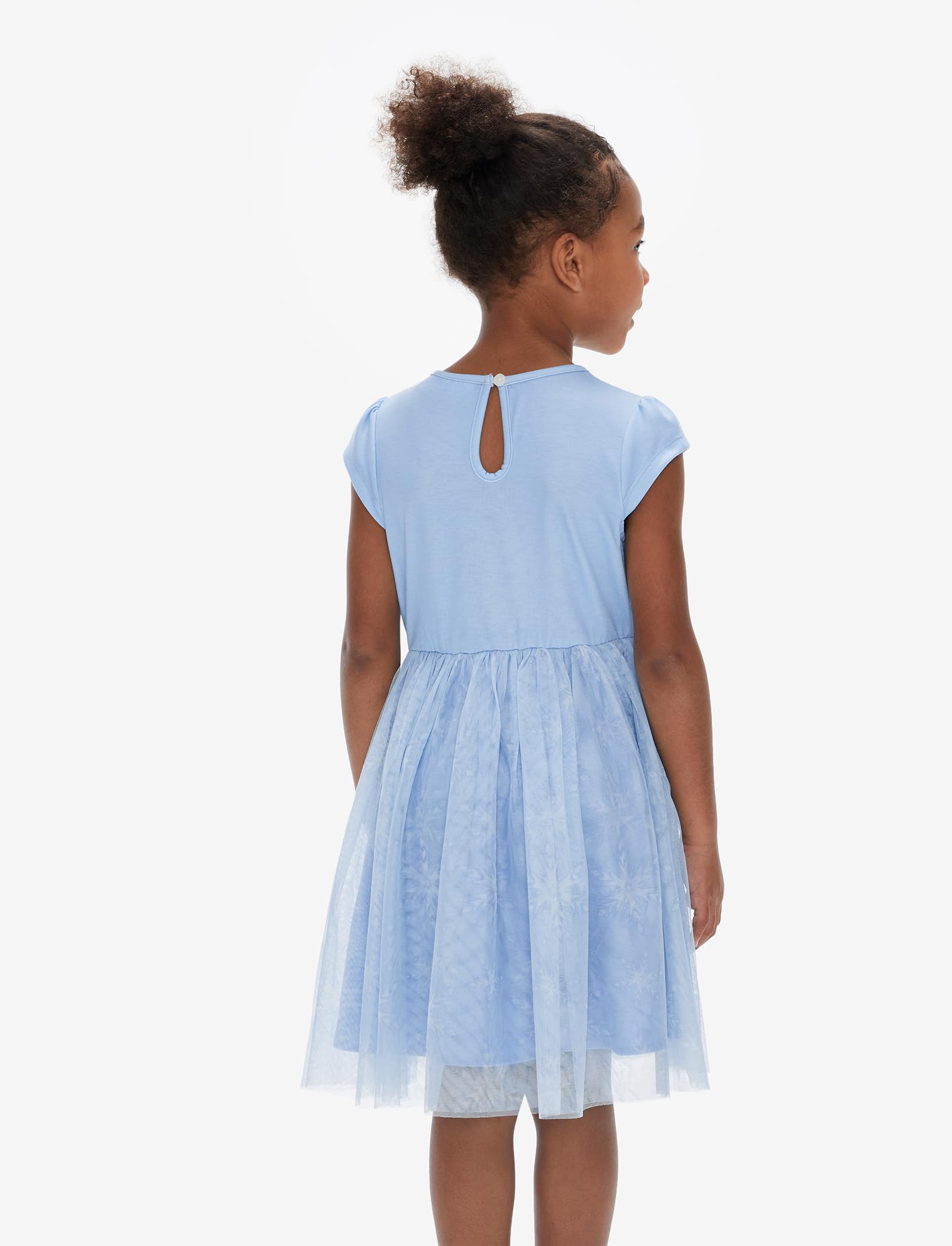 Disney Frozen Elsa Costume Dress for Girls - Sparkly Tulle Princess Tutu Dress for Toddlers & Kids | Perfect for Birthday Parties, Halloween Costumes & Dress-Up Play