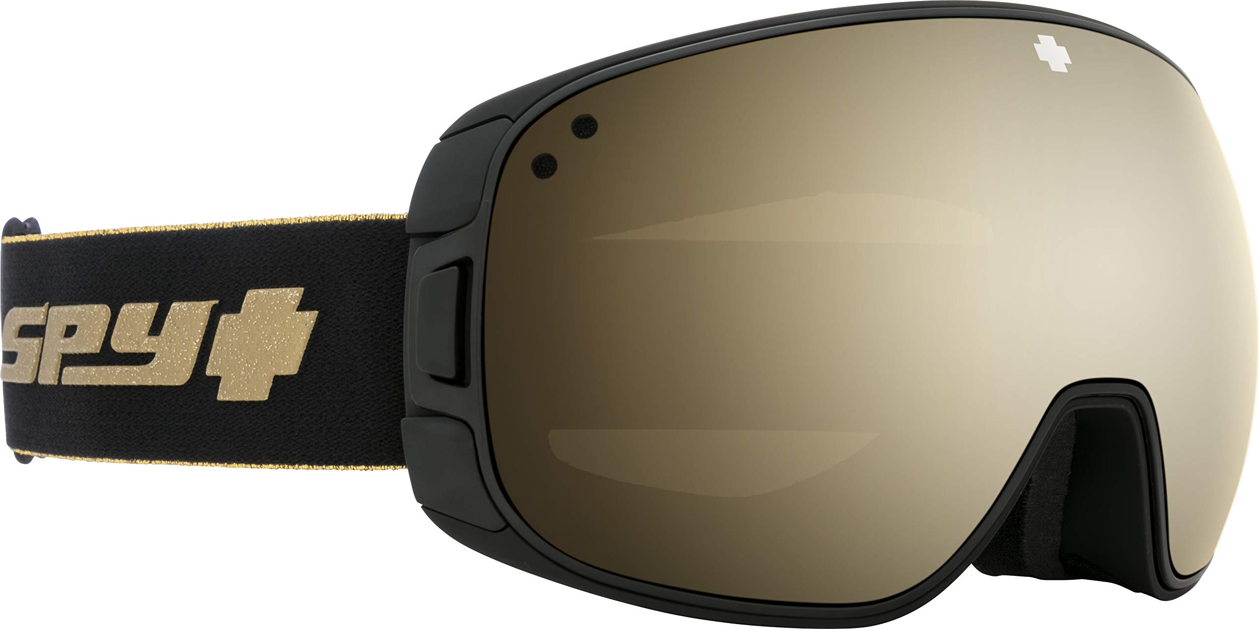 SPY Optic Bravo Snow Goggles for Skiing, Snowboarding & Snowmobiling - Medium Size with Patented Happy Lens Technology | UV Protection for Mountain Sports & Winter Adventures