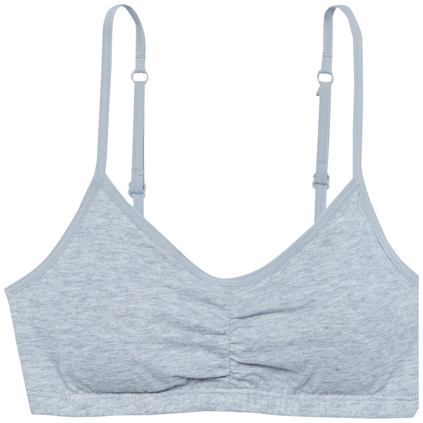 Fruit of the Loom Girls' Training Bras with Removable Pads, 2-Pack - Soft Cotton Comfort for Active Teens & Everyday Wear