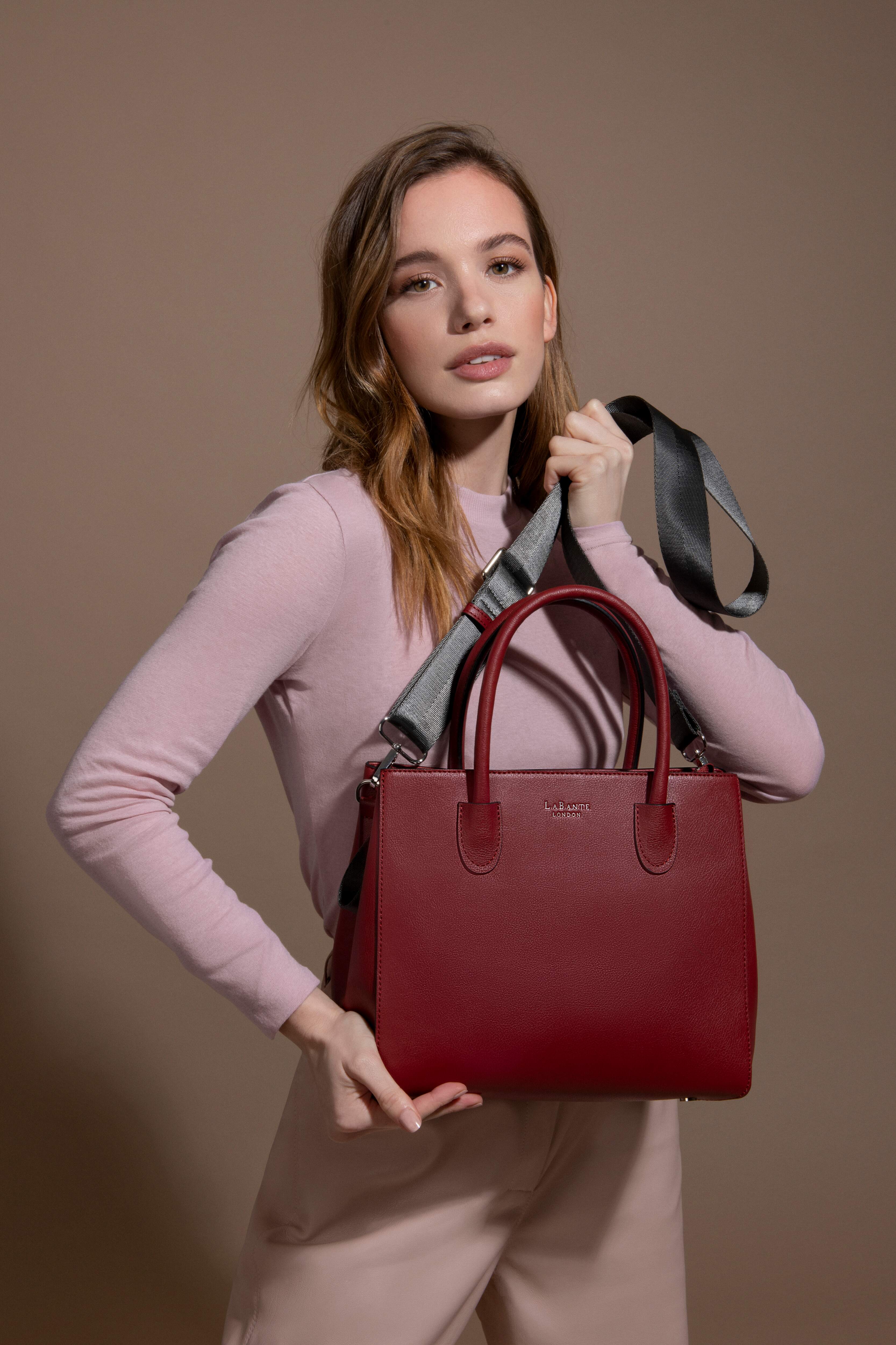 Vegan Leather Tote Bag for Women - Andes Eco-Friendly Black Handbag | Perfect for Work, Travel & Everyday Use