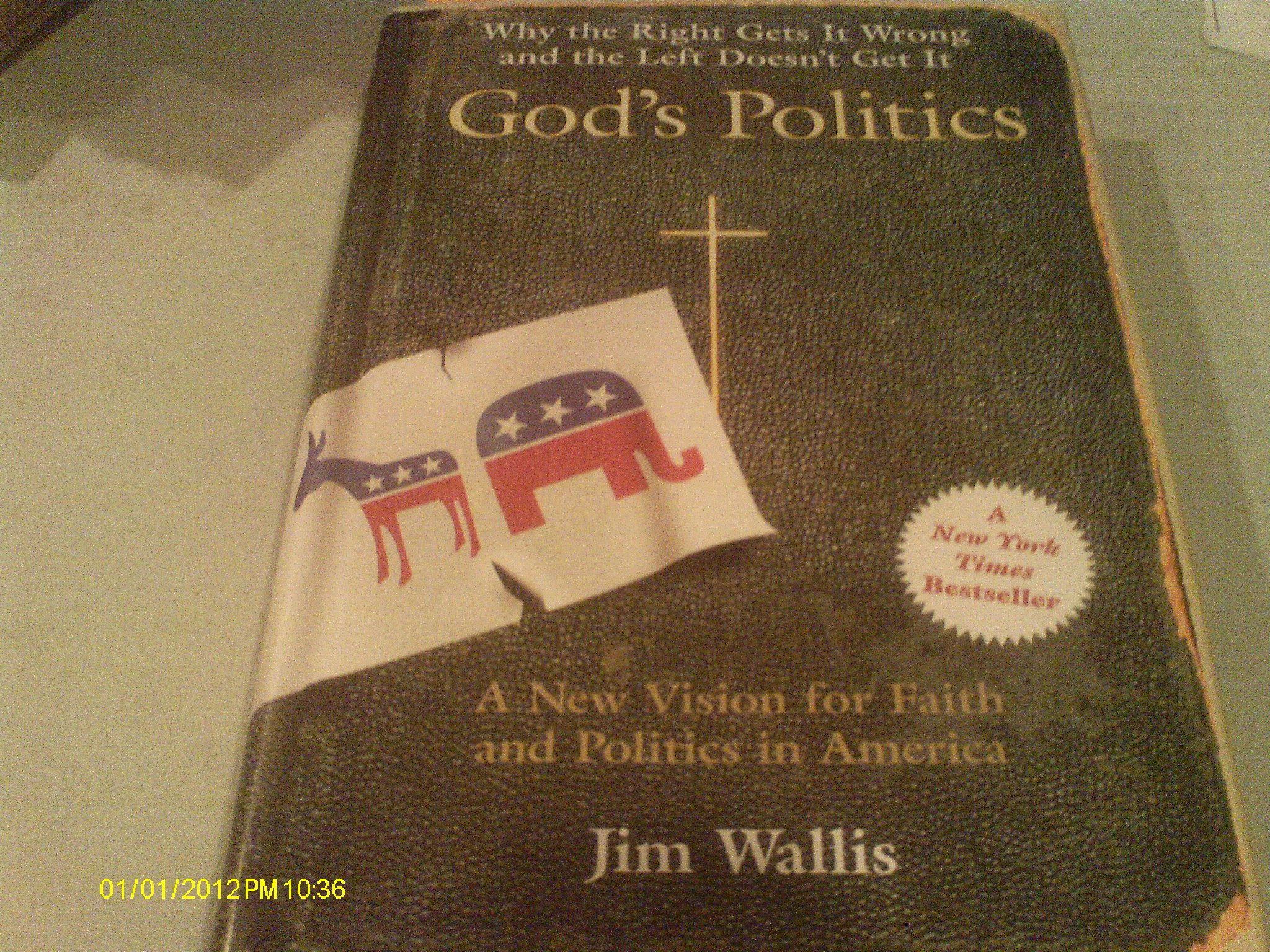 God's Politics - A New Vision for Faith and Politics in America | Christian Political Thought Book | Perfect for Bible Study Groups & Political Discussions