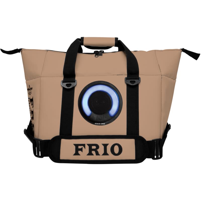 Frio 360 18 Can Softside Cooler - Insulated Portable Cooler Bag for Picnics, Beach, Camping & Outdoor Adventures - Keeps Drinks Cold for Hours