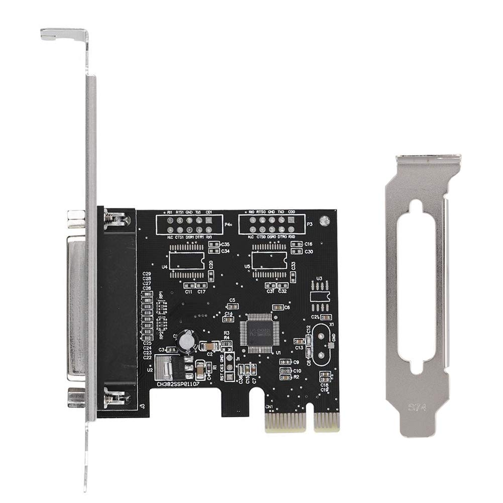 PCIe to Parallel Port Adapter Card - DB25 LPT Printer Controller for MAC & Linux | High-Speed Printing Solution for Legacy Printers, Industrial Equipment & POS Systems