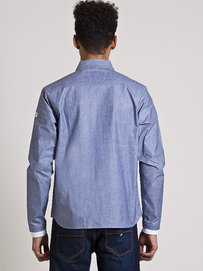 Weekend Offender Renegade Jacket - Blue Denim Jacket for Men | Stylish Casual & Streetwear Outerwear | Perfect for Urban Fashion, Night Out & Everyday Wear