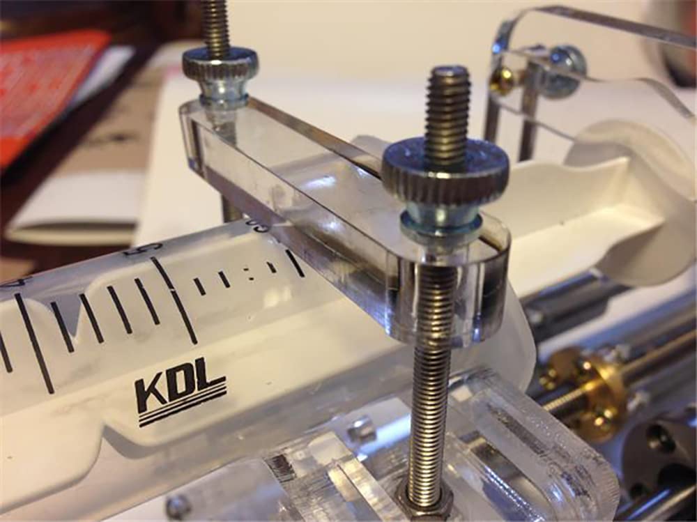 Precision Desktop Syringe Pump - Laboratory Micropump for Glue Dispensing, Sampling & Injection with Digital Controller & Foot Switch - Ideal for Research, Medical Labs & Industrial Applications