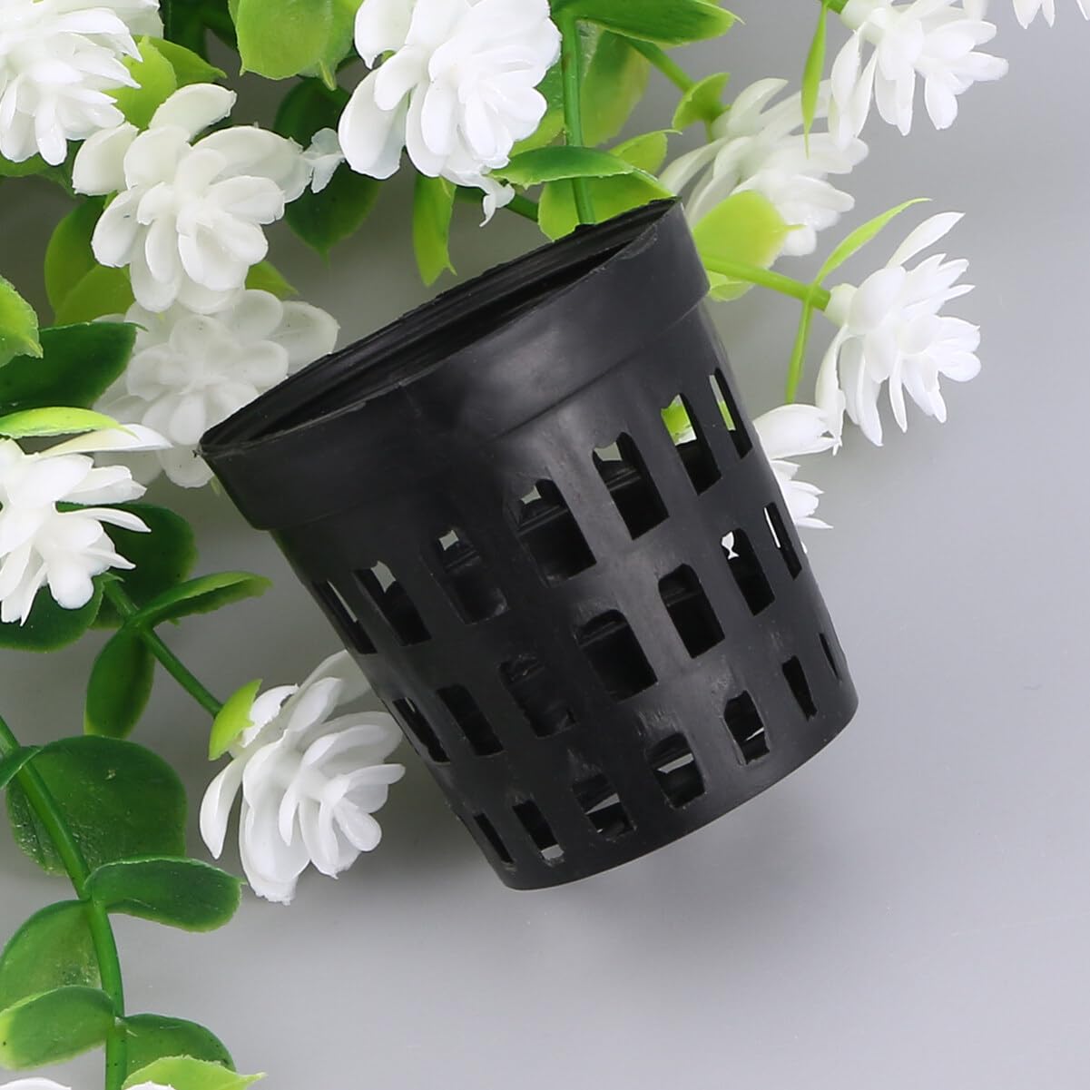 10pcs Plastic Plant Baskets - Water Grass Pots for Home Garden, Flowers, Succulents & Cactus | Indoor/Outdoor Planting & Decoration | Perfect for Hydroponics, Terrariums & DIY Garden Projects