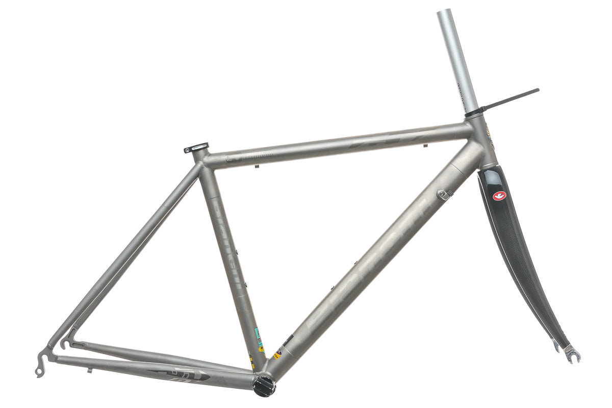 Bianchi EV Titanium 49cm Road Bike Frameset 2004 - Lightweight & Durable for Racing & Performance Cycling