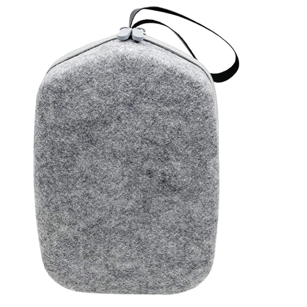 Louttary Travel Case for VR Headset - Large Storage Pouch for Oculus Quest 2, Meta Quest 3, HTC Vive - Protective Gray Carrying Bag for Virtual Reality Accessories - Perfect for Travel, Gaming, and Home Organization