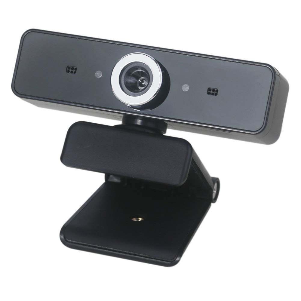 Superper 1080P Rotatable Webcam with Built-in Microphone - USB HD Web Camera for PC, Laptop, Video Conferencing, Gaming & Live Streaming - Perfect for Zoom Meetings, Online Classes, Twitch Streaming (Black)