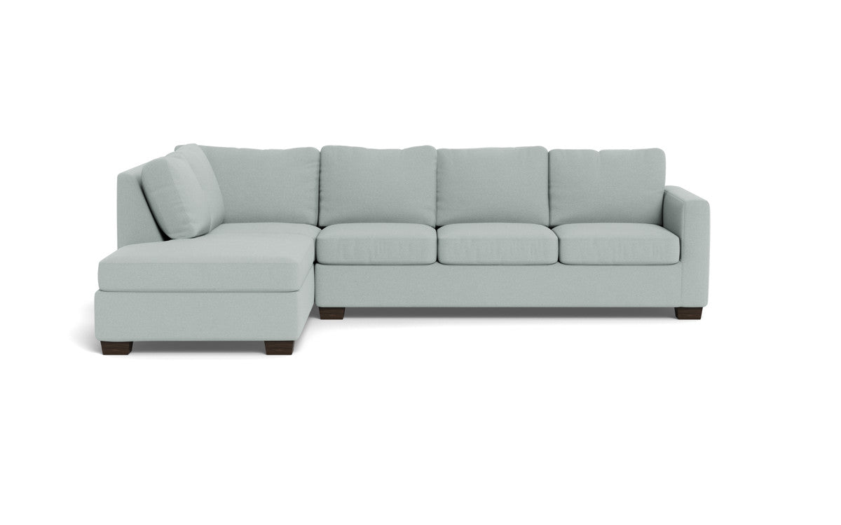 Track 121 Left Chaise Sectional Sofa - Modern L-Shaped Couch for Living Room | Perfect for Small Spaces & Family Gatherings