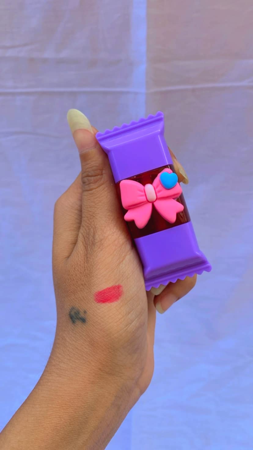 Kawaii Candy Lip & Cheek Tint - Natural Blush & Lip Stain for a Flawless Look (Random Color) | Perfect for Everyday Makeup, Date Night & Selfies
