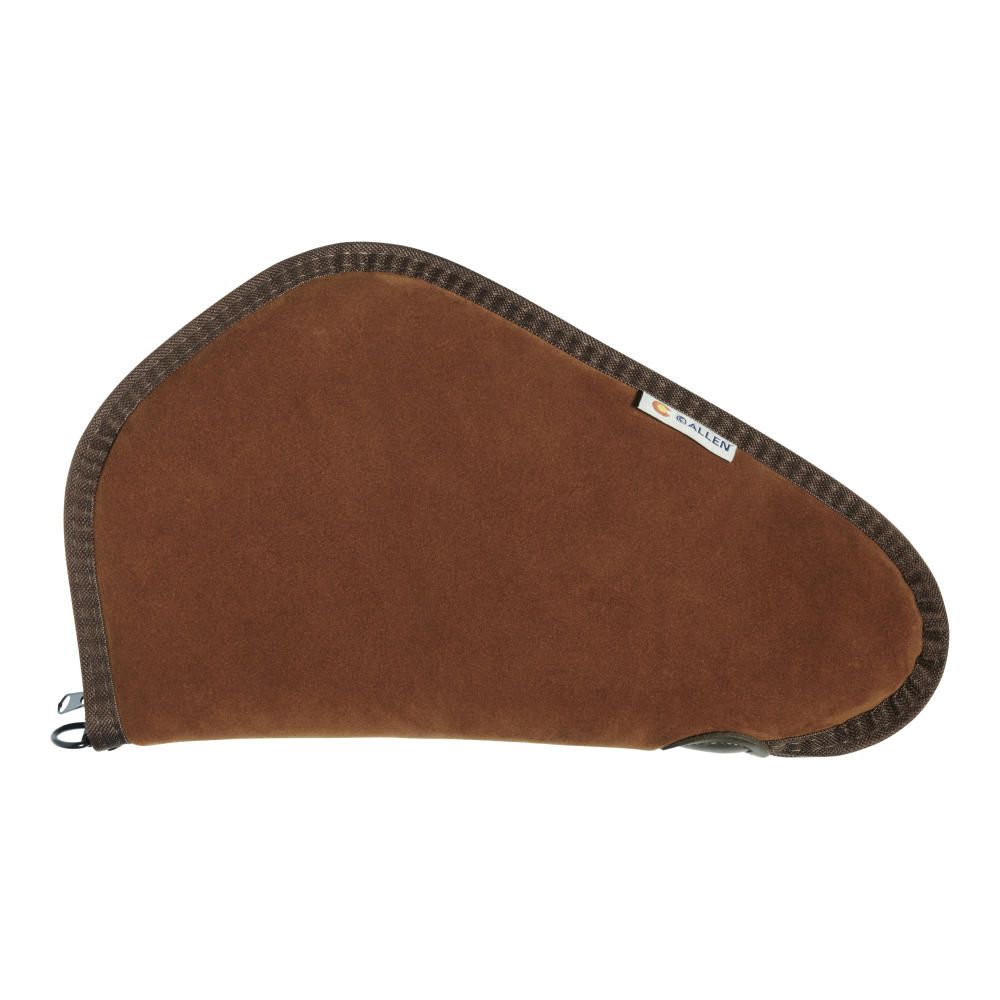 Allen 86 13 Suede Handgun Case for Pistols - Premium Soft Leather Gun Holster for Concealed Carry, Home & Range Protection - Fits Most 13