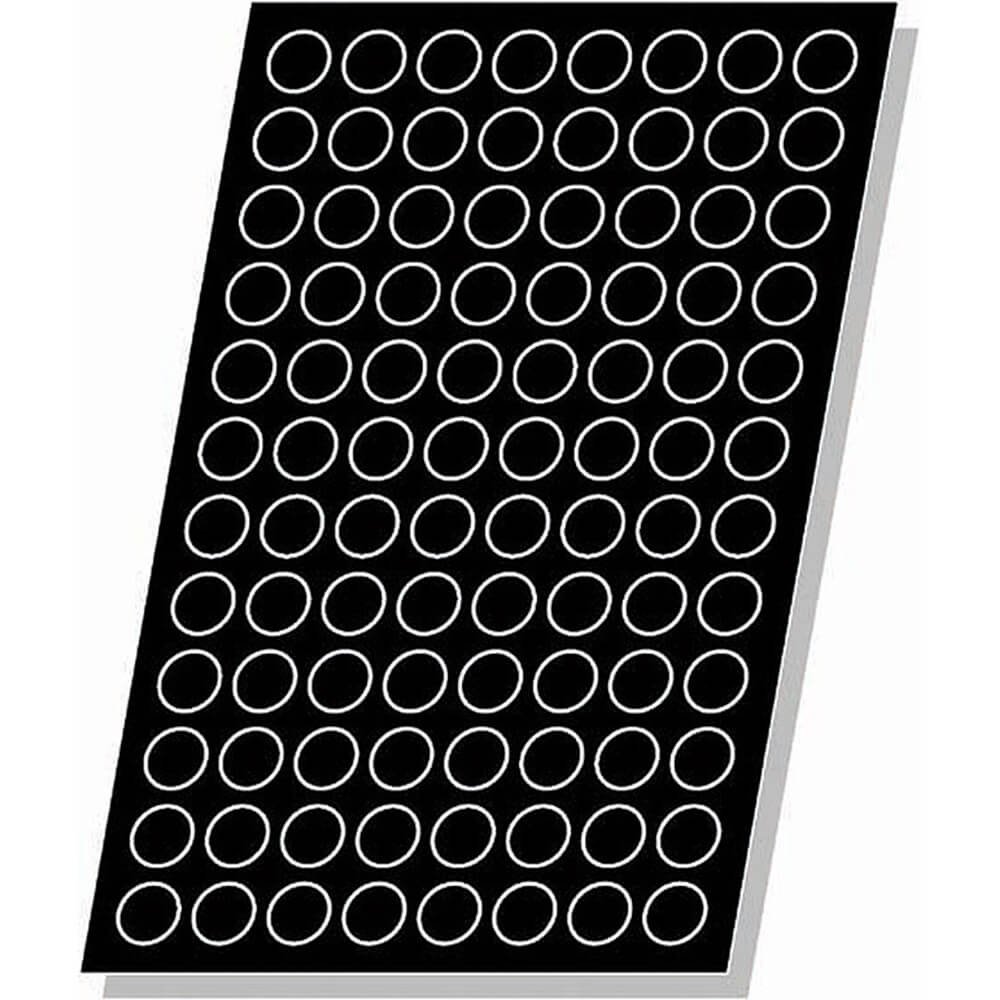 Matfer Bourgeat Silicone Flexipan Half Round Baking Molds - 28 Cups (336056) | Non-Stick Bakeware for Cakes, Muffins & Desserts | Perfect for Home Bakers & Professional Chefs