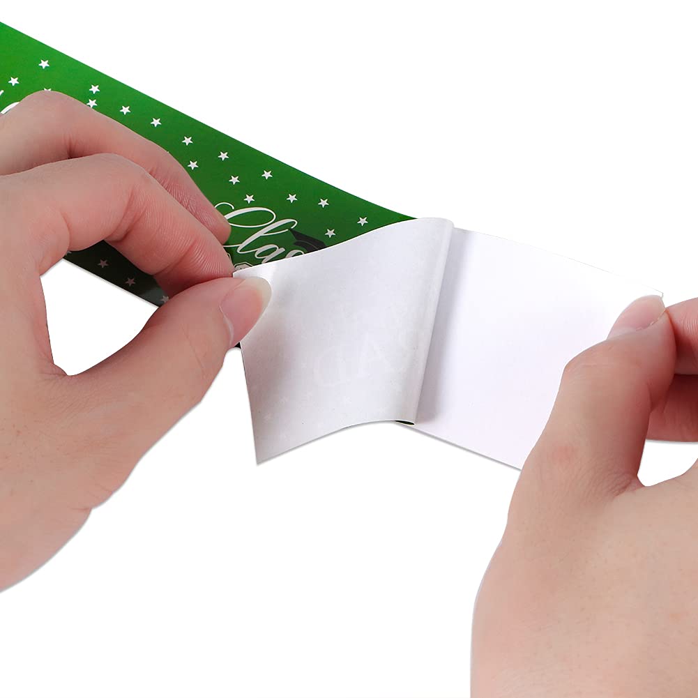 24pcs Waterproof Graduation Party Water Bottle Labels - Class of 2022 Green Stickers for High School & College Celebrations - Perfect for Graduation Favors, Decorations & Party Supplies