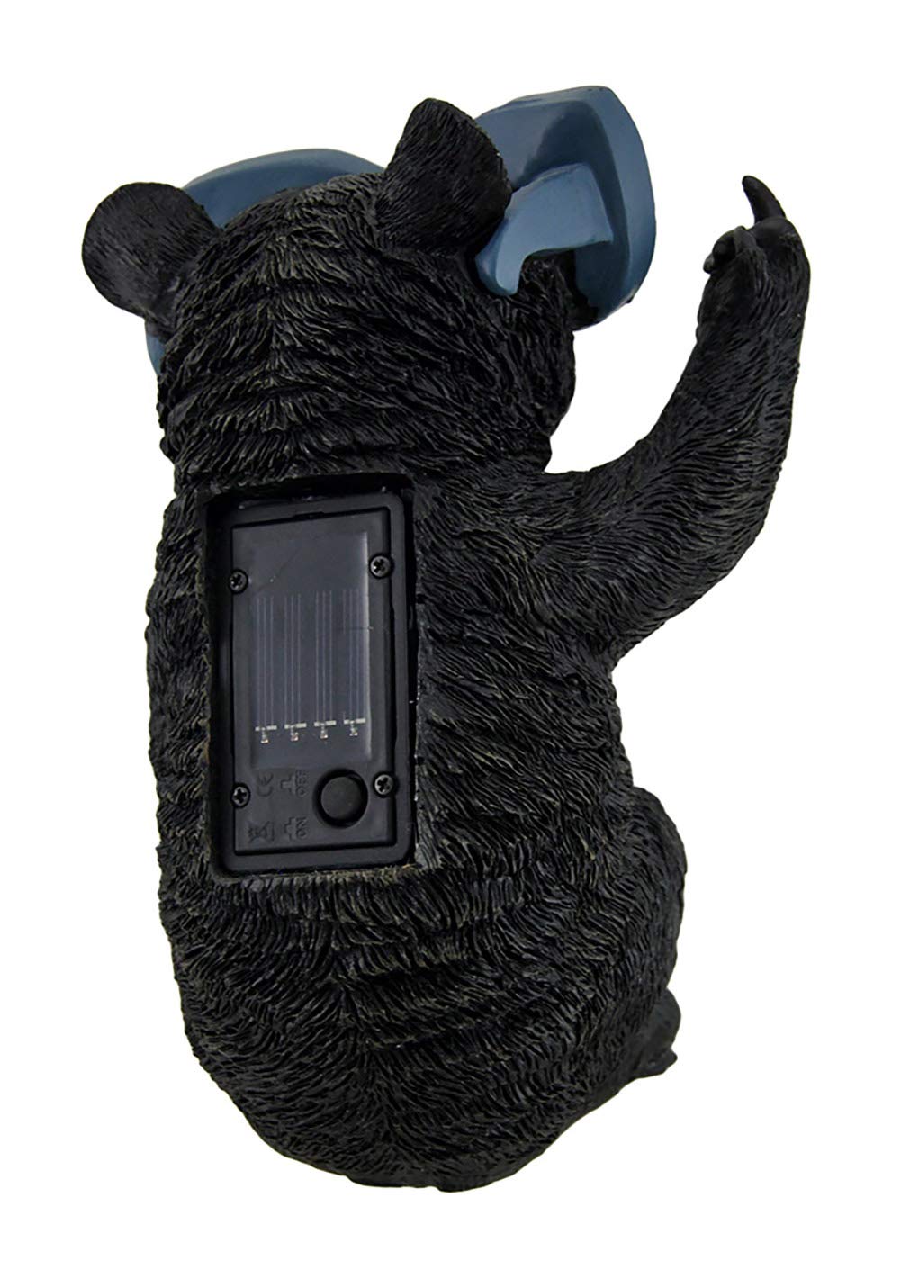 Naughty Bear Solar LED Light Statue - Cute Solar-Powered Garden Decor for Outdoor Patio, Yard, and Pathway Lighting | Weatherproof & Automatic Night Light for Halloween, Christmas, and Year-Round Decoration