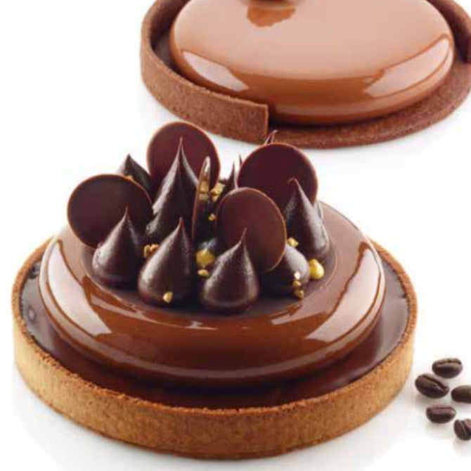 Tarte Ring Kit - 0.78 Inch Height Perforated Design for Baking, Cooking & Kitchen Decor | Perfect for Pie Crusts, Pastries & Decorative Dough Cutting