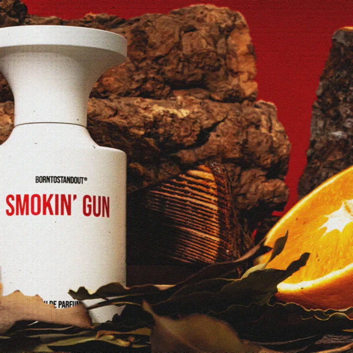BORNTOSTANDOUT Smokin' Gun Eau de Parfum 50ml - Premium Long Lasting Fragrance for Men & Women | Perfect for Date Night, Office Wear & Special Occasions