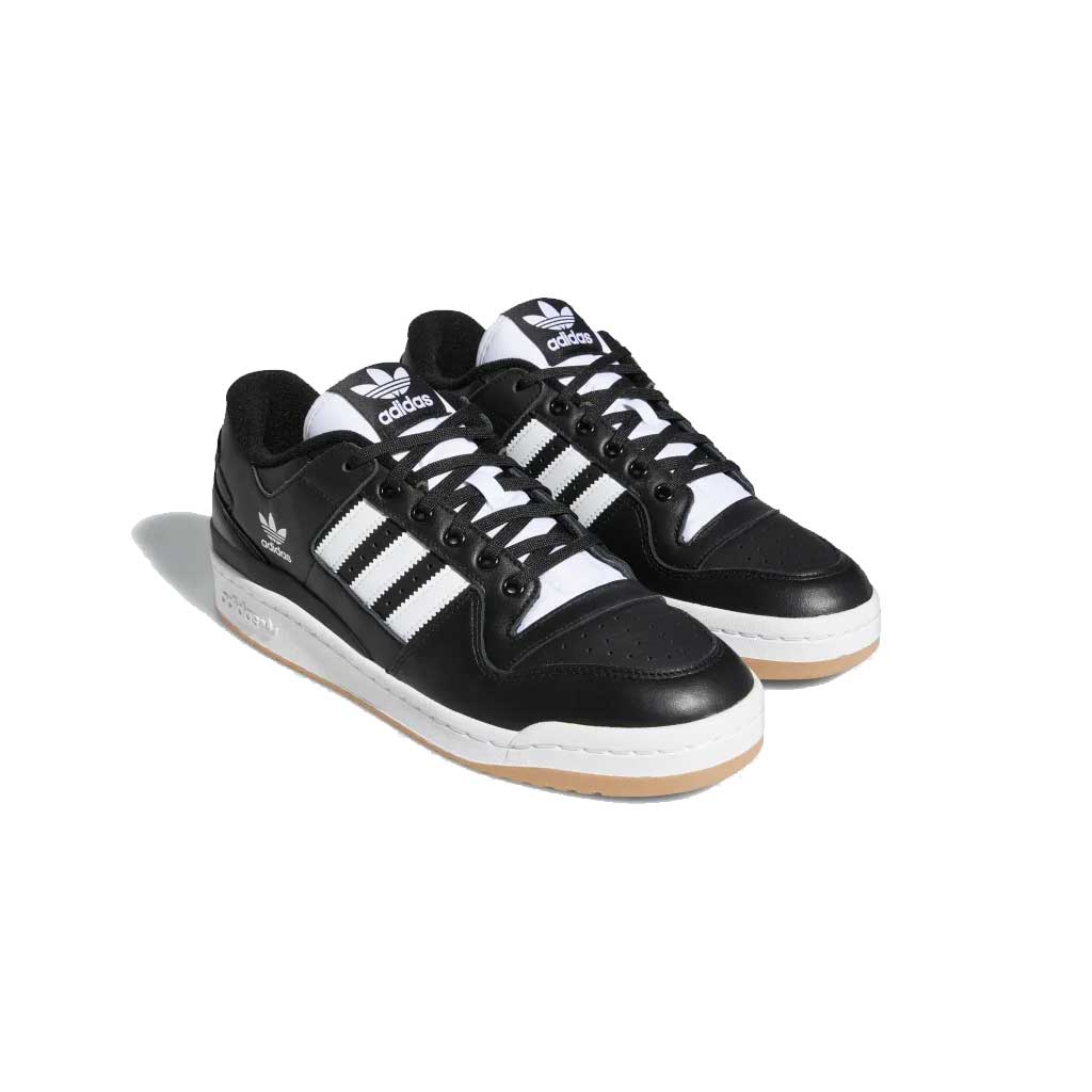 Adidas Forum 84 Low Adv Sneakers - Core Black/White Men's Casual Shoes for Streetwear & Everyday Wear