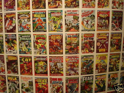 Marvel First Issue Covers Superhero Trading Cards - 1984 Uncut Card Sheet | Collectible Comic Book Memorabilia for Display & Investment
