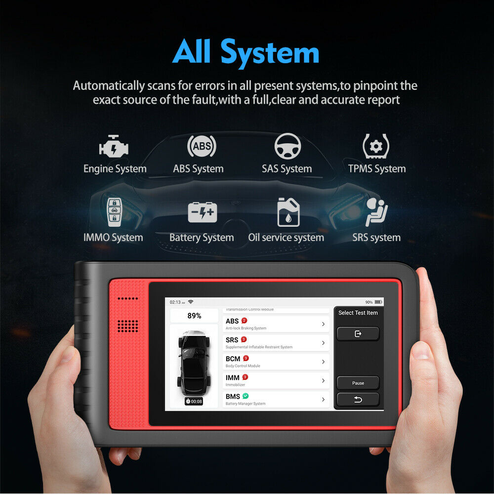 THINKTOOL 7 Inch Professional OBD2 Scanner Tablet - Vehicle Diagnostic Scan Tool for Car, Truck & SUV | Read & Clear Codes, Check Engine Light, Live Data | Perfect for Mechanics & DIY Auto Repair