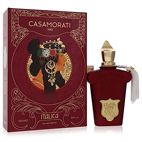 Casamorati 1888 Italica Unisex Eau de Parfum Spray - 3.4 oz Luxury Perfume for Women & Men | Floral Fruity Scent | Fragrant Gift for Birthday, Anniversary & Special Occasions | Perfect for Date Night, Office & Evening Events