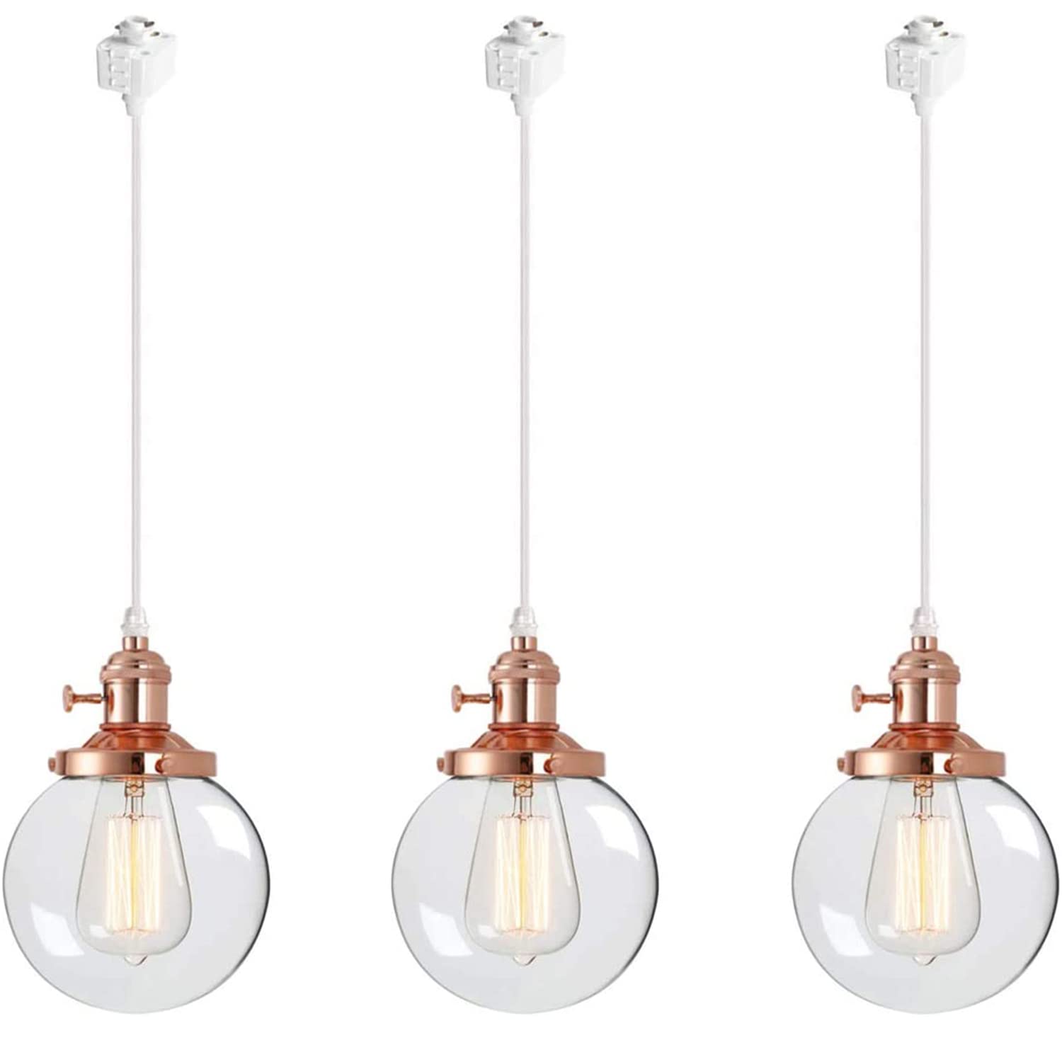 Vintage Industrial Pendant Light Fixture - Kiven 3-Light 31.5