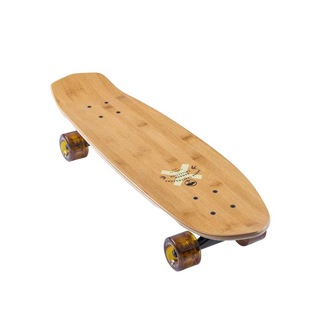 Arbor Bamboo Pocket 27 Complete Skateboard - Premium Bamboo Deck for Smooth Cruising & Commuting | Perfect for Campus, Park Rides & Urban Transportation