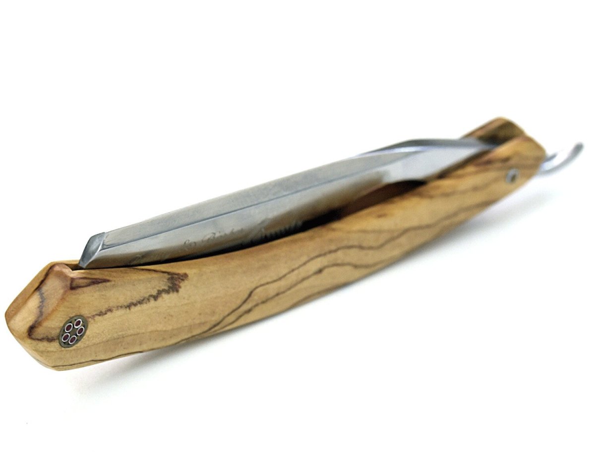 Premium Kissaki Straight Edge Razor - Japanese Stainless Steel Shaving Blade for Men - Perfect for Barbershop & Home Grooming Rituals