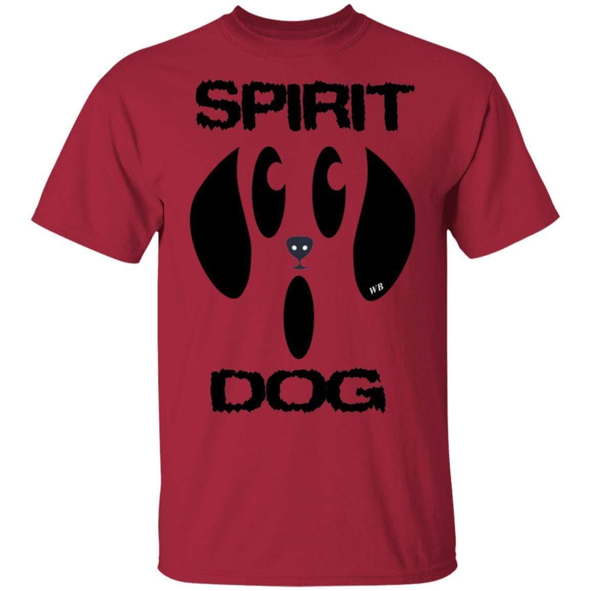 Spirit Dog Halloween Cotton T-Shirt | Funny Wine Lover Gift | Comfortable Ultra Soft Tee for Women | Perfect for Halloween Parties & Wine Nights
