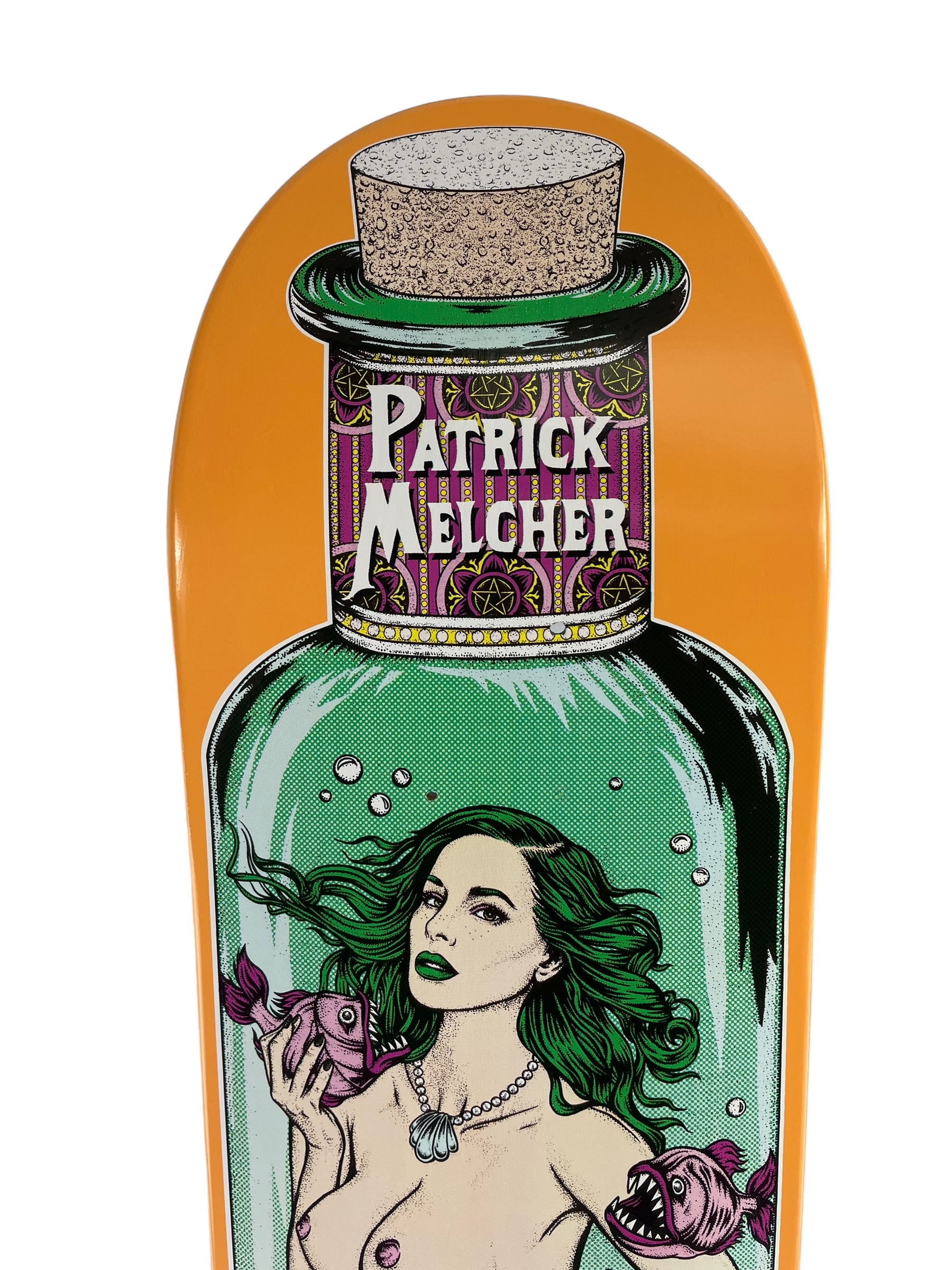 Patrick Melcher 'Mermaid' Death Skateboard Deck - Premium 8.0