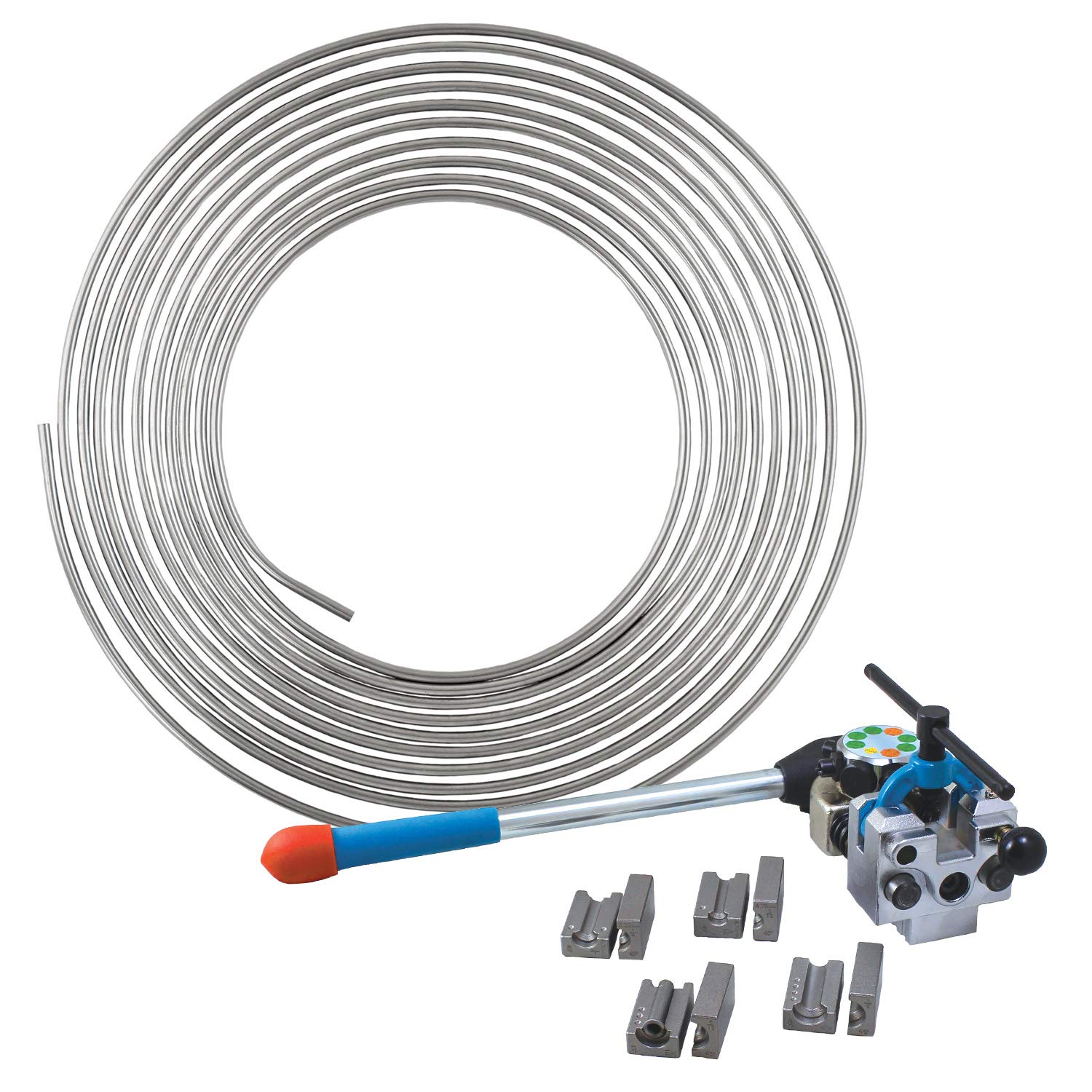 4LIFETIMELINES Professional Brake Line Flaring Tool Kit with 3/16