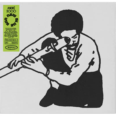 Andre 3000 - New Blue Sun Triple Vinyl LP Record | Limited Edition 180g Audiophile Vinyl | Perfect for Jazz Lovers & Vinyl Collectors | Ideal for Home Listening, Gifts & Music Enthusiasts