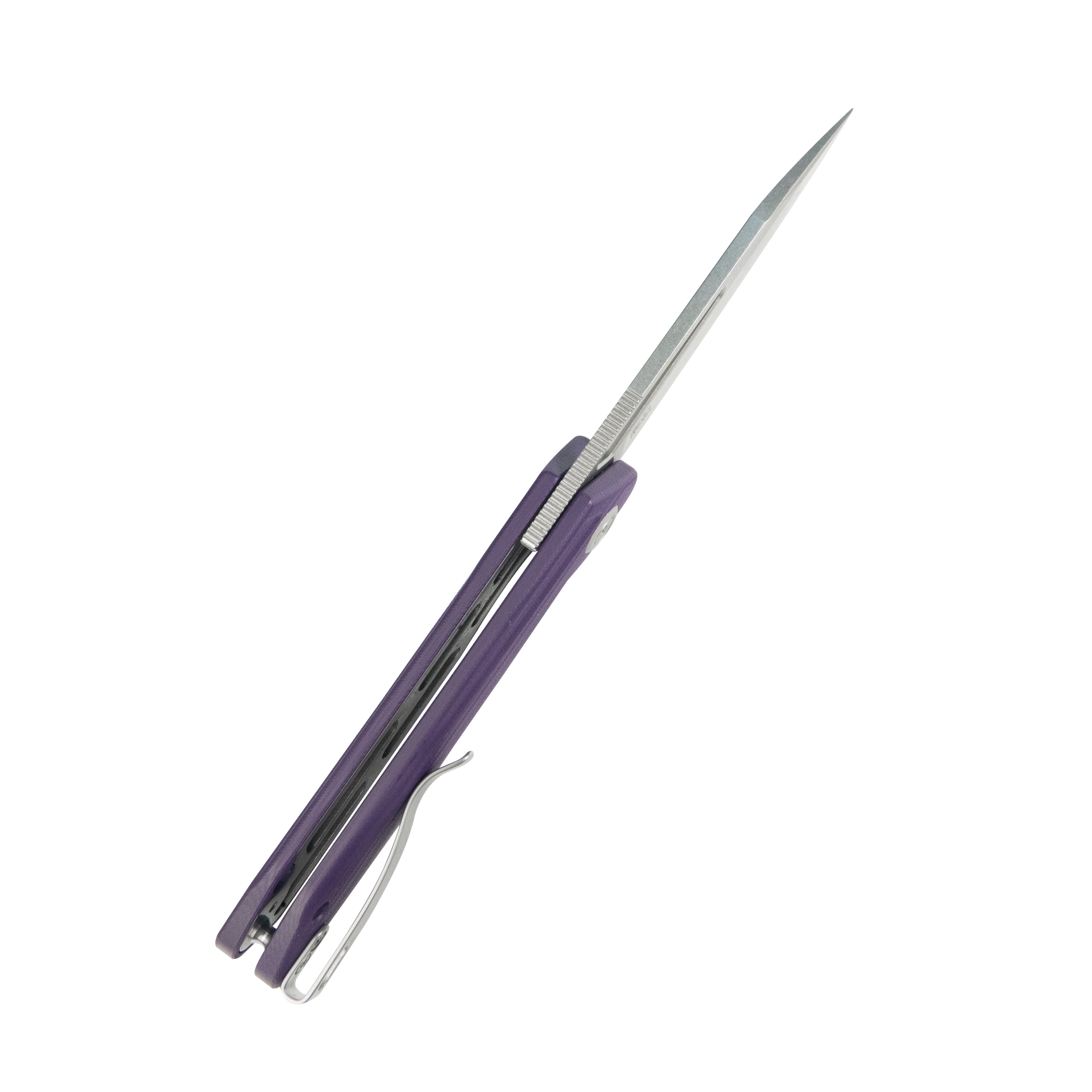 Kubey Royal CM EDC Pocket Knife - Purple G10 Handle, 2.99