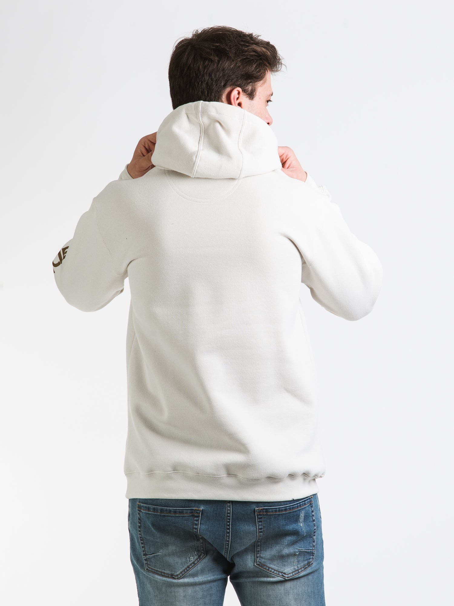 Carhartt Loose Fit Midweight Logo Sleeve Hoodie - Comfortable & Durable Men's Pullover for Work, Outdoor & Casual Wear