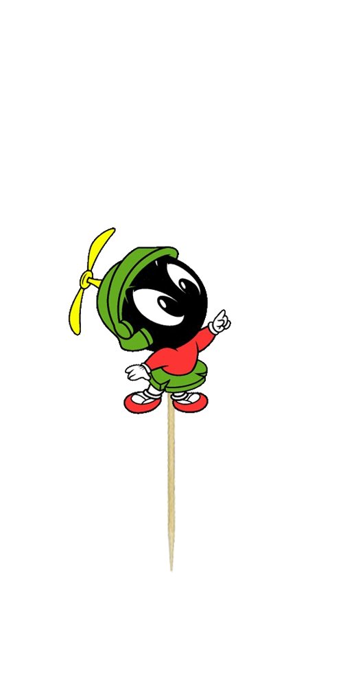 Baby Marvin the Martian Cupcake Toppers - Fun Cartoon Character Decorations for Birthday Cakes, Baby Showers & Themed Parties - Perfect for Baking, Dessert Decor & Special Celebrations